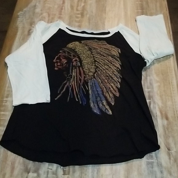 Denim & Supply Ralph Lauren Tops - New Denim & Supply RL Indian Head Tee - L